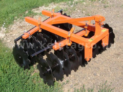 Disc harrow 160 cm, for Japanese compact tractors, Komondor SFT-160 - Implements - 